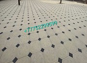 Евро брусчатка (мрамор из бетона), тротуарная плитка. Алматы
