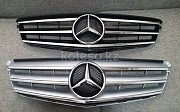 Решетка радиатора Mercedes w204 W 204 серебристая и черная Mercedes-Benz C 350, 2011-2015 
