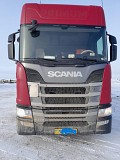Scania R440 2018 г. с полуприцепом Тент 