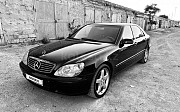 Mercedes-Benz S 500, 5 автомат, 2000, седан Актау