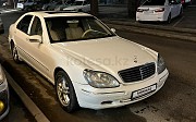 Mercedes-Benz S 320, 3.2 автомат, 2001, седан Алматы