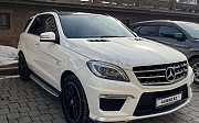 Mercedes-Benz ML 63 AMG, 5.5 автомат, 2014, внедорожник Шымкент