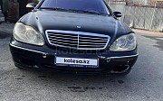 Mercedes-Benz S 500, 5 автомат, 2001, седан Алматы