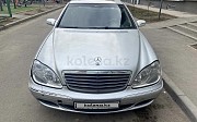 Mercedes-Benz S 500, 5 автомат, 2003, седан Алматы