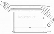 Радиатор отопителя салона Hyundai Santa Fe, 2000-2012 Талгар