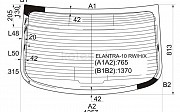 Стекло заднее Hyundai Avante, 2010-2015 Нұр-Сұлтан (Астана)