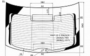 Стекло заднее Skoda Rapid, 2012-2017 Алматы