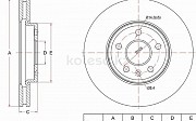 Диск тормозной Opel Astra, 2009-2012 Қаскелең