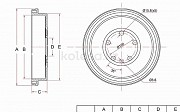 Барабан тормозной зад Skoda Rapid, 2020 Алматы