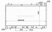 Радиатор Subaru Forester, 1997-2000 Алматы