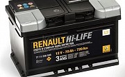 Аккумулятор Renault Hi-Life 6CT-70Ah — + Renault Duster, 2021 Нұр-Сұлтан (Астана)
