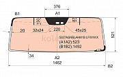 Стекло заднее Mercedes-Benz G 550, 2006-2012 Нұр-Сұлтан (Астана)