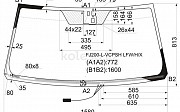 Стекло лобовое с обогревом щеток Toyota Land Cruiser, 2007-2012 Нұр-Сұлтан (Астана)