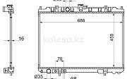 Радиатор NISSAN X-TRAIL 00-07 Nissan X-Trail, 2001-2004 Нұр-Сұлтан (Астана)