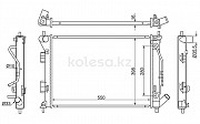 Радиатор Hyundai Elantra, 2010-2016 Астана