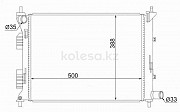 Радиатор Hyundai Accent, 2010-2017 Астана