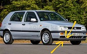 Губа переднего бампера Фольксваген Гольф 3 Volkswagen Golf, 1991-2002 