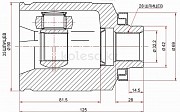 Шрус внутренний Hyundai Santa Fe, 2005-2010 Нұр-Сұлтан (Астана)