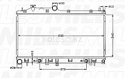 Радиатор SUBARU LEGACY TURBO FORESTER IMPREZA 2.5L Subaru Forester, 1997-2000 