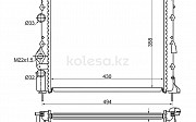 Радиатор Renault Logan, 2004-2009 Нұр-Сұлтан (Астана)