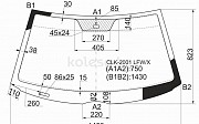 Стекло лобовое Mercedes-Benz CLK 200 Алматы