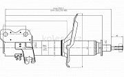 Стойка передняя Nissan X-Trail, 2001-2004 Алматы