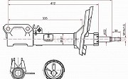 Стойка задняя 2 Toyota Harrier, 2003-2013 Алматы