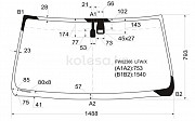 Стекло лобовое Lexus GX 470, 2002-2009 Нұр-Сұлтан (Астана)