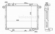 Радиатор Lexus LX 470, 2002-2007 Алматы