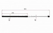 Амортизатор капота Volkswagen Golf, 2004-2008 Алматы