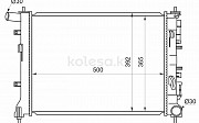 Радиатор Kia Rio, 2017-2020 Нұр-Сұлтан (Астана)
