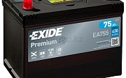 Аккумулятор EXIDE Premium EA755 75 Ач 630 А EN Mitsubishi Delica, 1986-1999 Алматы