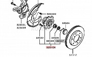 Ступица в сборе передняя Pajero Montero 3880a024 Mitsubishi Pajero, 2006-2011 Алматы