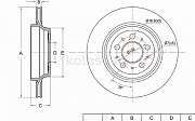 Диск тормозной зад Volvo XC90, 2002-2006 Алматы