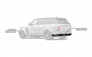 Диффузор заднего бампера Range Rover Vogue Renegade Design Land Rover Range Rover, 2017-2022 Алматы