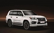 Аэродинамический обвес на Lexus LX570 2012-15 F-sport Белый жемчуг (070) Lexus LX 570, 2012-2015 