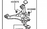 Опора шаровая нижняя передней подвески 555 SB-7842 Mitsubishi l200 Pajero… Mitsubishi Pajero, 2003-2 Алматы