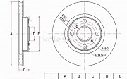 Диск тормозной Toyota Paseo Алматы