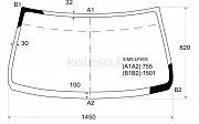 Стекло лобовое Honda S-MX, 1996-2002 Нұр-Сұлтан (Астана)