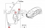 Бачок омывателя без мотора hyundai elantra 11-17 Hyundai Elantra, 2010-2016 Алматы