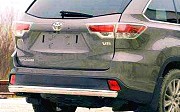 Toyota Highlander защита заднего бампера Алматы