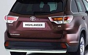 Toyota Highlander защита заднего бампера Алматы