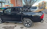 Дуга на задний борт Toyota Hilux Vigo Revo черная с багажником Хайлюкс Астана