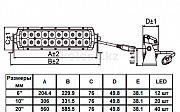 Двухрядная панель Aurora серии ECO ALO-D6D1-6 Алматы