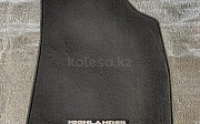 Оригинальный велюровый чёрный Коврик, полик для салона TOYOTA HIGHLANDER Алматы