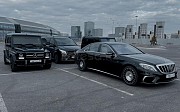 С и Без водителя Mercedes Maybach S63AMG W222 Люкс машины Астана