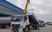 Foton ПРОДАМ МАНИПУЛЯТОР НА ШАССИ ФОТОН FOTON КРАН 6,3 ТОННЫ 2021 г., манипулятор 