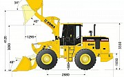 XCMG ZL50 XGMA 955III caterpillar 2013 г., погрузчик ковшовый Астана