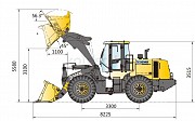 XCMG Погрузчик ZL50GN 2023 г., погрузчик Астана