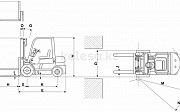 Dalian CPYD30 2023 г., погрузчик вилочный Алматы